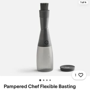 Pampered Chef flexible basting bottle. Brand new, still in box.